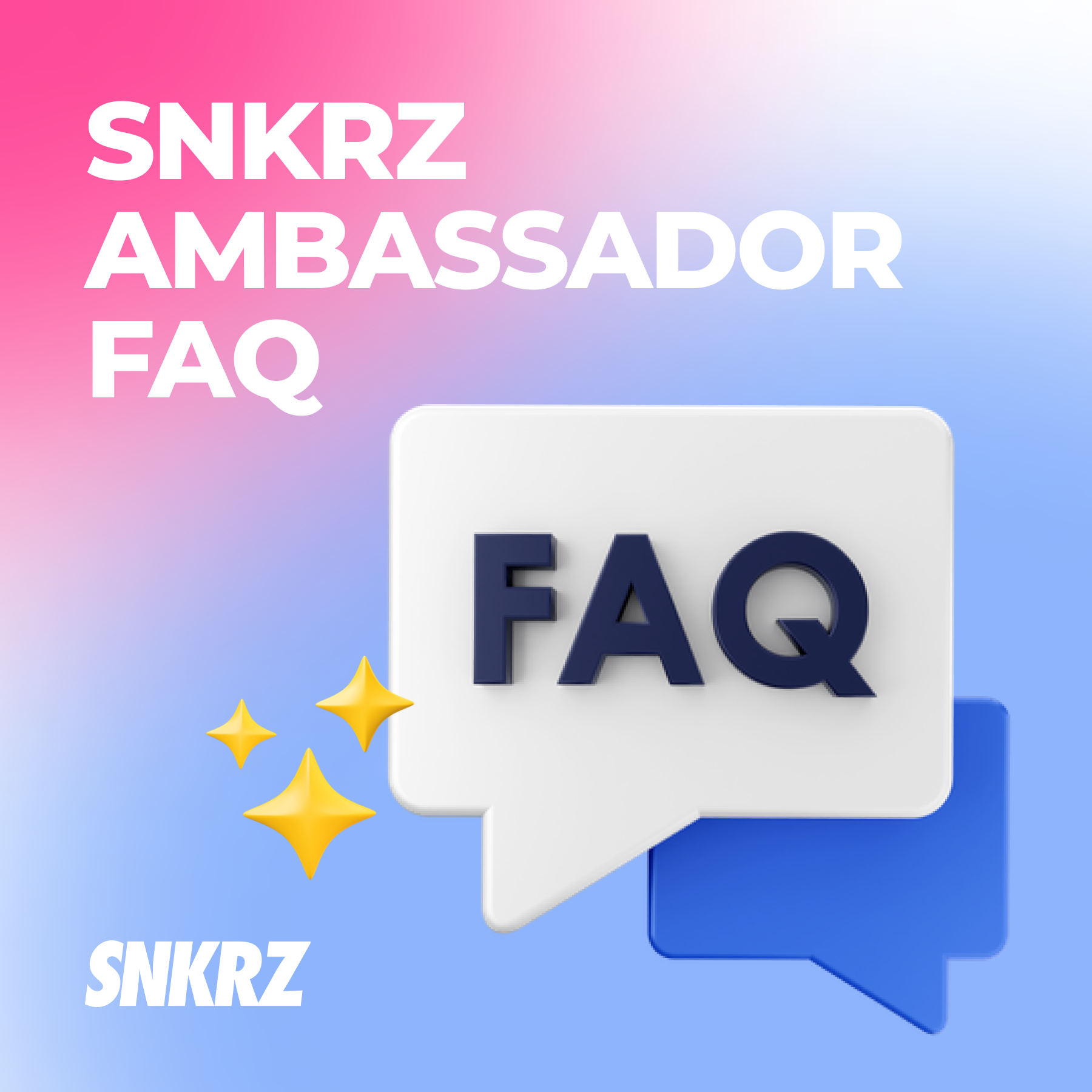 💬 Ambassador FAQ