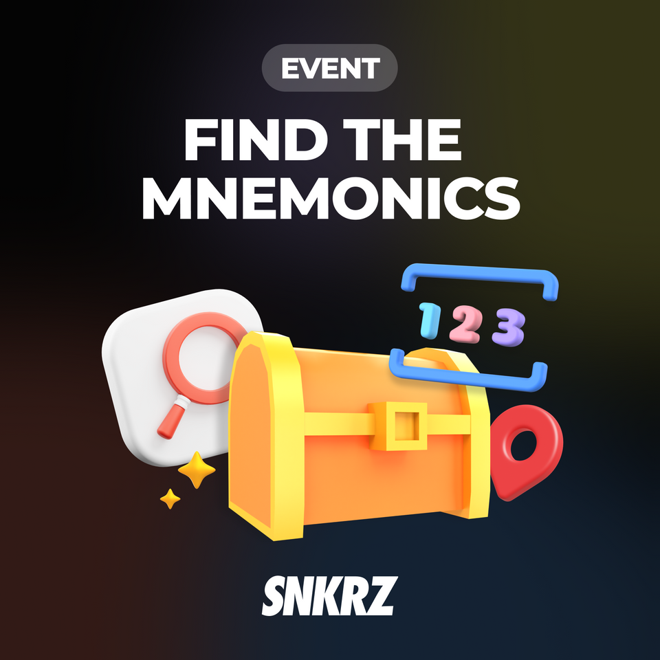 🔖 Find your mnemonic! Treasure Hunt Event(23.02.07~ 23.02.20)